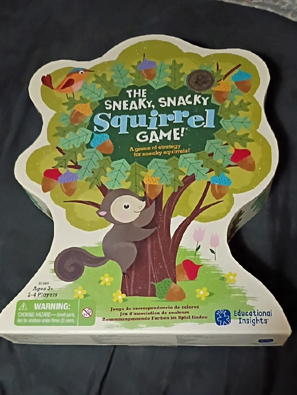 Educational Insights The Sneaky, Snacky Squirrel Game - Green